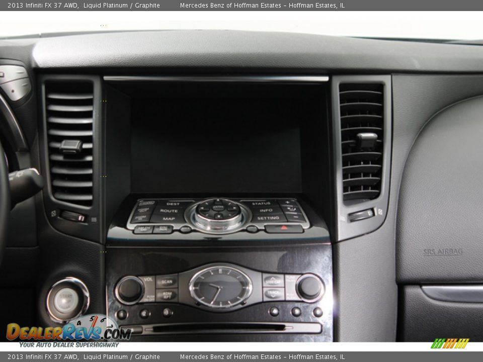 2013 Infiniti FX 37 AWD Liquid Platinum / Graphite Photo #10