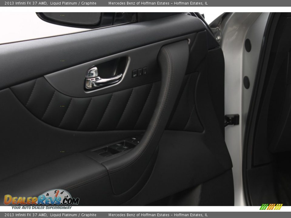 2013 Infiniti FX 37 AWD Liquid Platinum / Graphite Photo #17