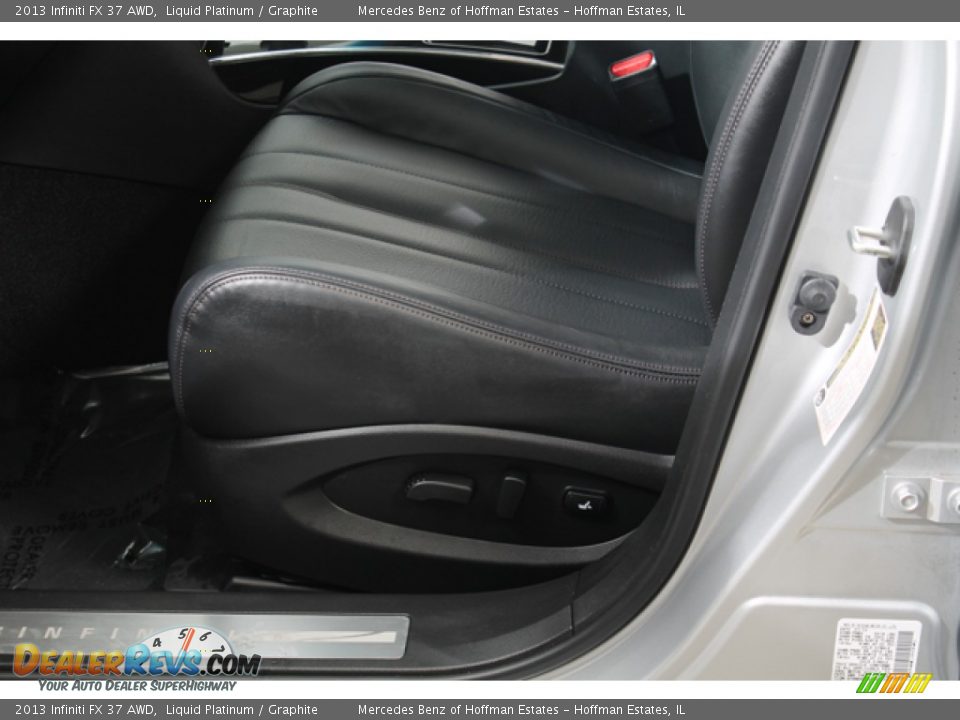 2013 Infiniti FX 37 AWD Liquid Platinum / Graphite Photo #20
