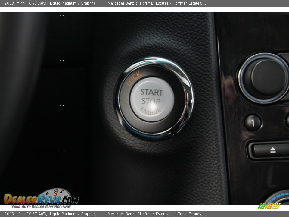 2013 Infiniti FX 37 AWD Liquid Platinum / Graphite Photo #21