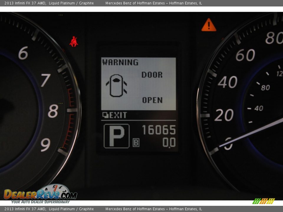 2013 Infiniti FX 37 AWD Liquid Platinum / Graphite Photo #27