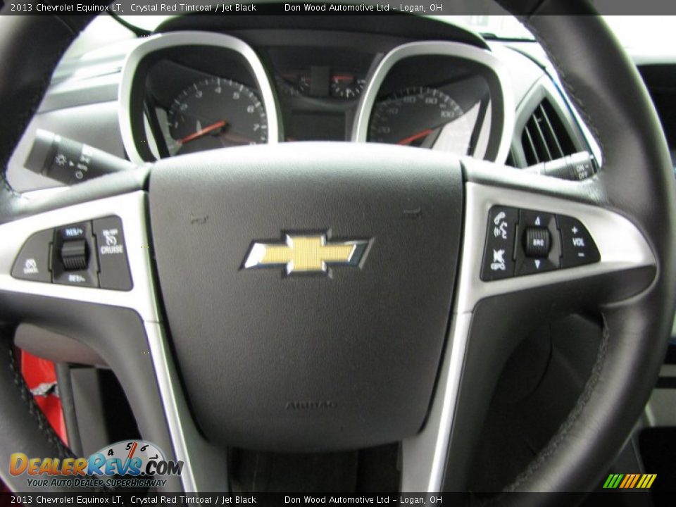 2013 Chevrolet Equinox LT Crystal Red Tintcoat / Jet Black Photo #14
