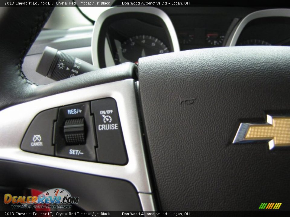 2013 Chevrolet Equinox LT Crystal Red Tintcoat / Jet Black Photo #15