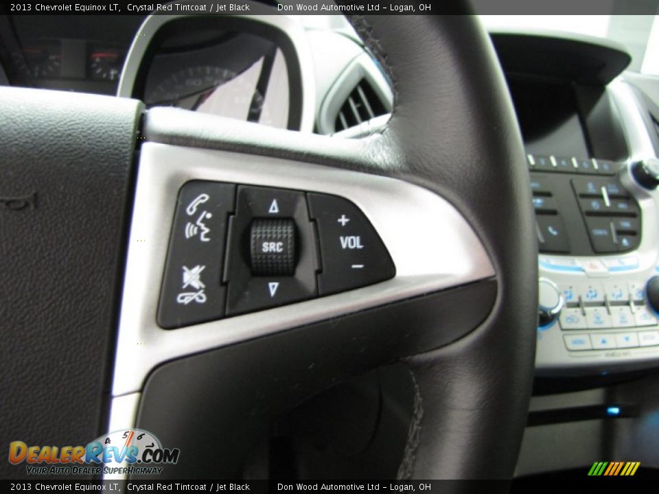 2013 Chevrolet Equinox LT Crystal Red Tintcoat / Jet Black Photo #16
