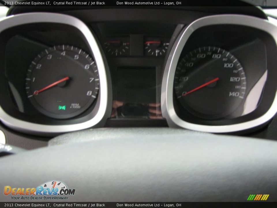 2013 Chevrolet Equinox LT Crystal Red Tintcoat / Jet Black Photo #19