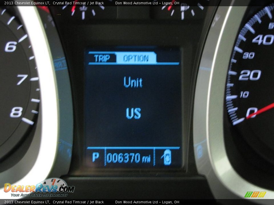 2013 Chevrolet Equinox LT Crystal Red Tintcoat / Jet Black Photo #20