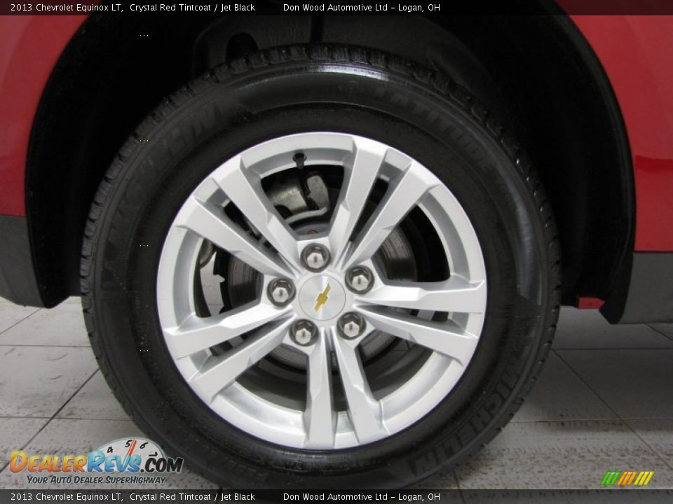 2013 Chevrolet Equinox LT Crystal Red Tintcoat / Jet Black Photo #26
