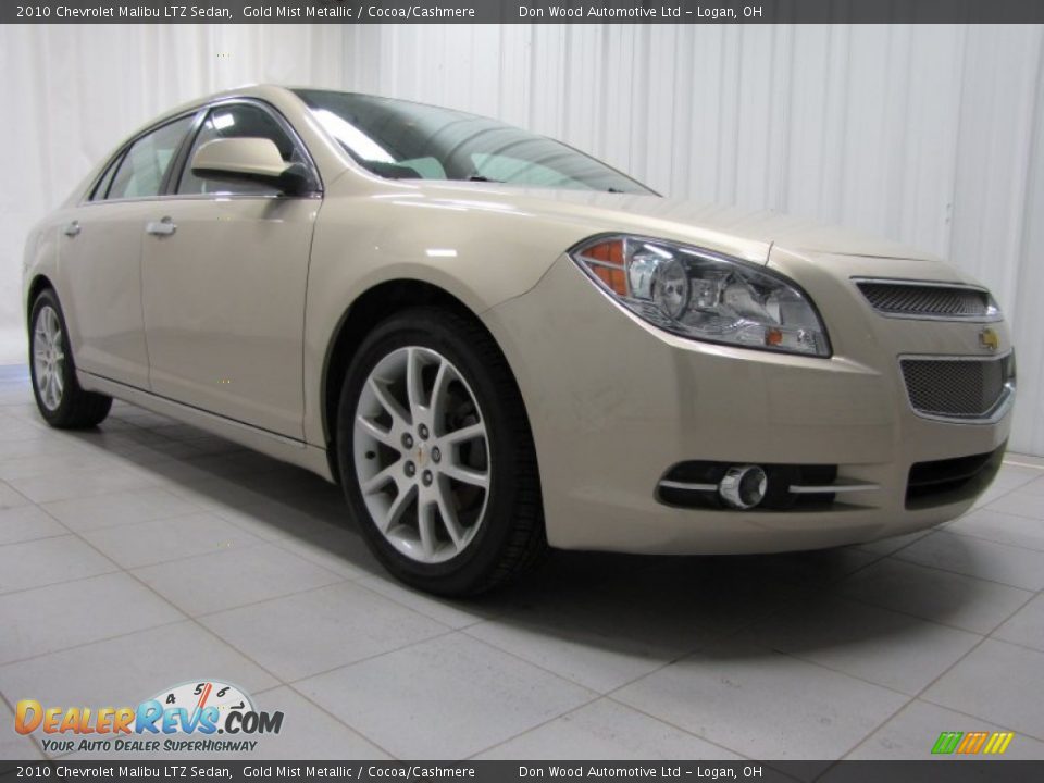 2010 Chevrolet Malibu LTZ Sedan Gold Mist Metallic / Cocoa/Cashmere Photo #1
