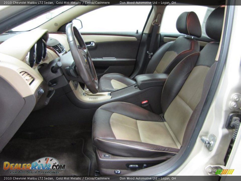 2010 Chevrolet Malibu LTZ Sedan Gold Mist Metallic / Cocoa/Cashmere Photo #5