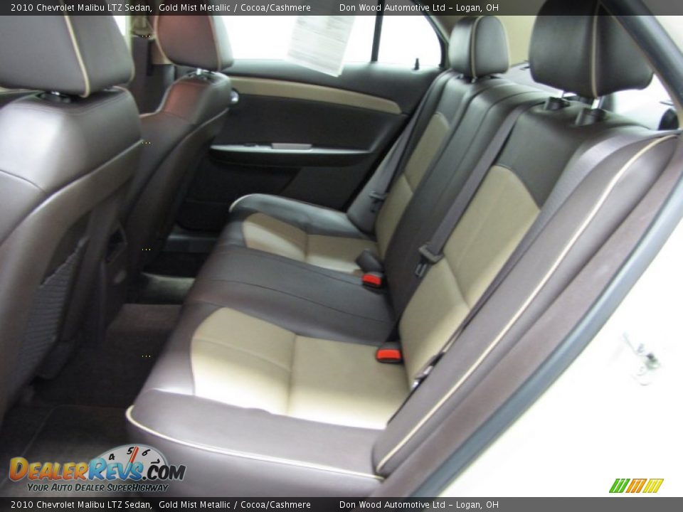 2010 Chevrolet Malibu LTZ Sedan Gold Mist Metallic / Cocoa/Cashmere Photo #6