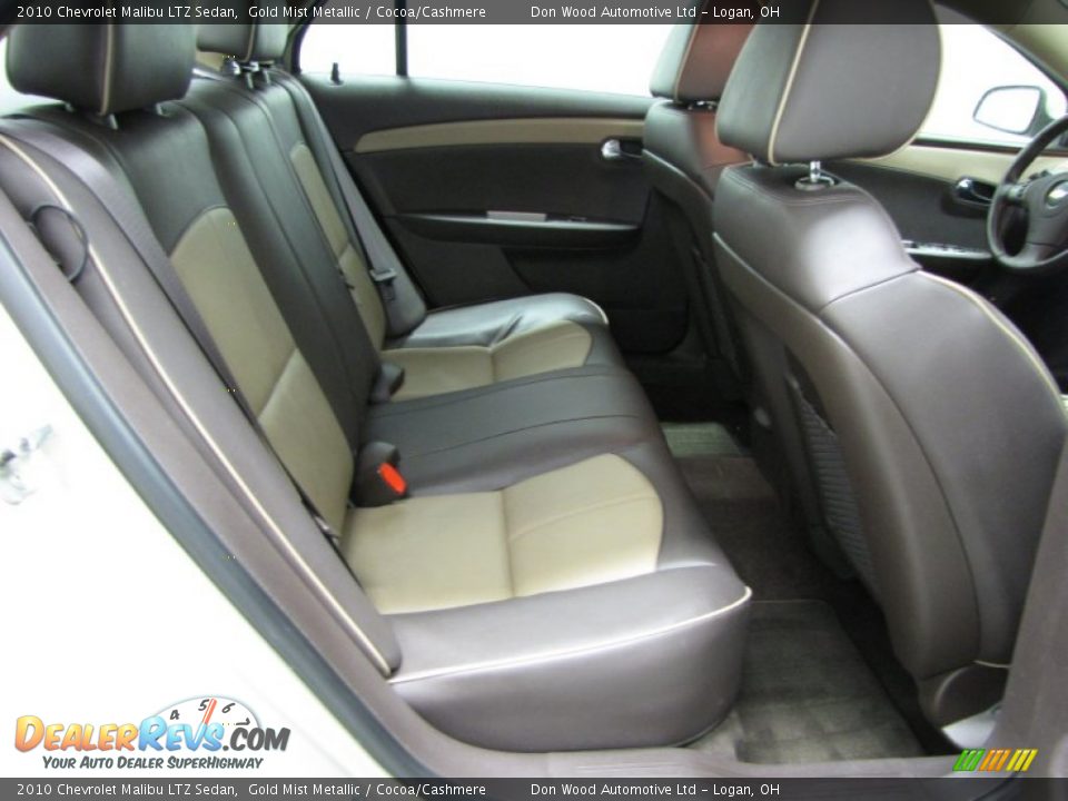 2010 Chevrolet Malibu LTZ Sedan Gold Mist Metallic / Cocoa/Cashmere Photo #7