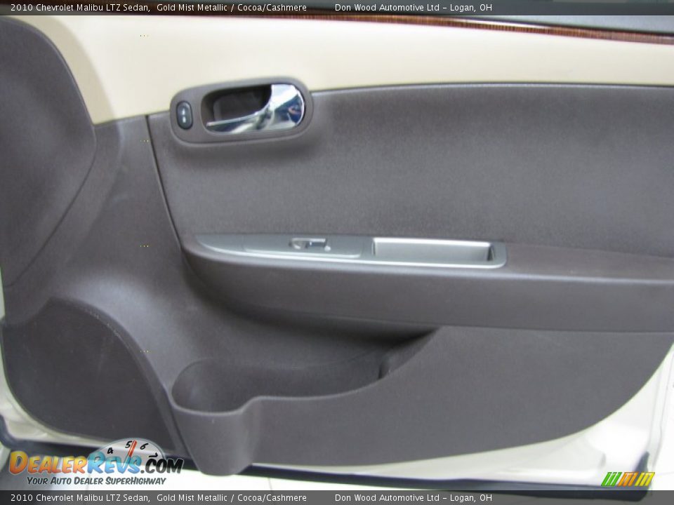 2010 Chevrolet Malibu LTZ Sedan Gold Mist Metallic / Cocoa/Cashmere Photo #13