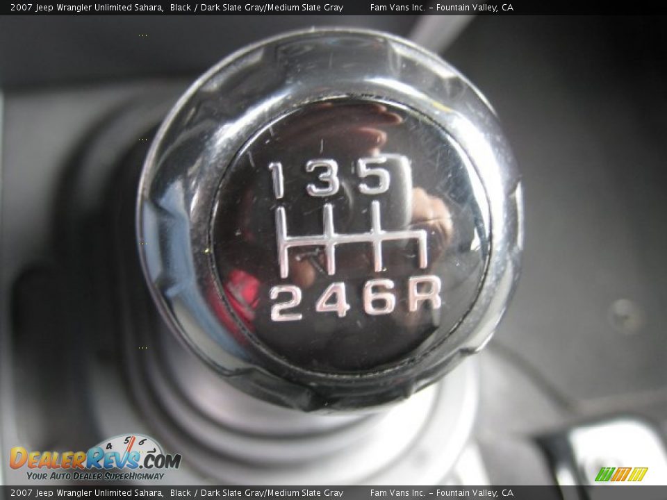 2007 Jeep Wrangler Unlimited Sahara Black / Dark Slate Gray/Medium Slate Gray Photo #12