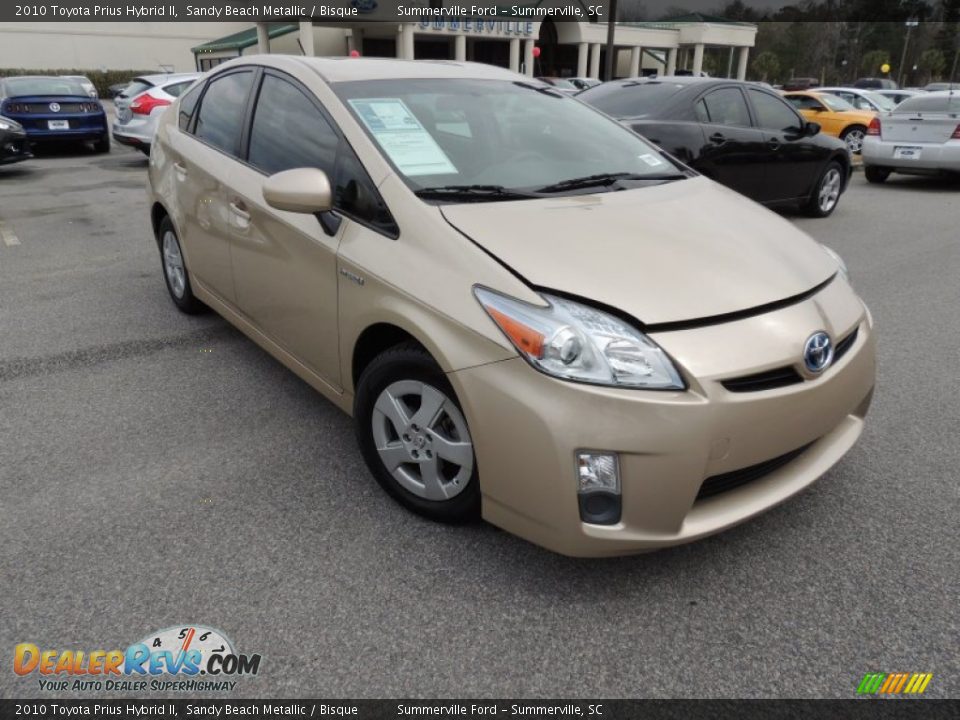 2010 Toyota Prius Hybrid II Sandy Beach Metallic / Bisque Photo #1