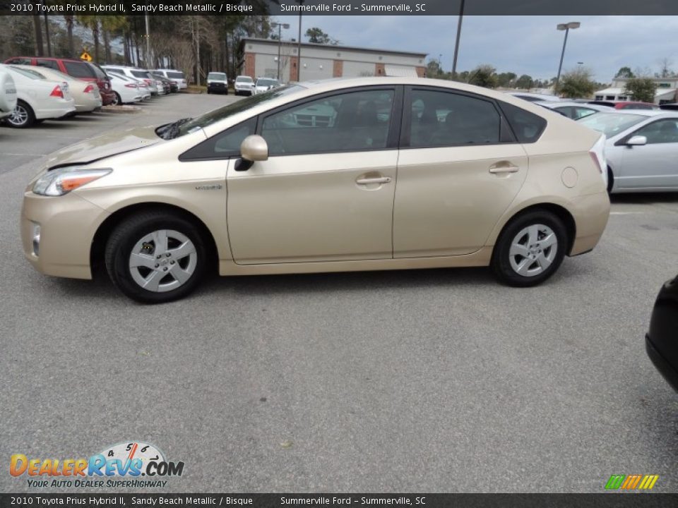 2010 Toyota Prius Hybrid II Sandy Beach Metallic / Bisque Photo #2