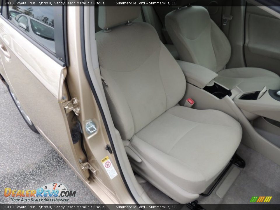 2010 Toyota Prius Hybrid II Sandy Beach Metallic / Bisque Photo #8