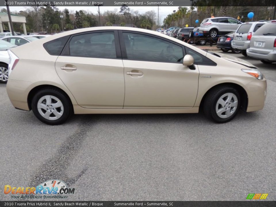 2010 Toyota Prius Hybrid II Sandy Beach Metallic / Bisque Photo #12