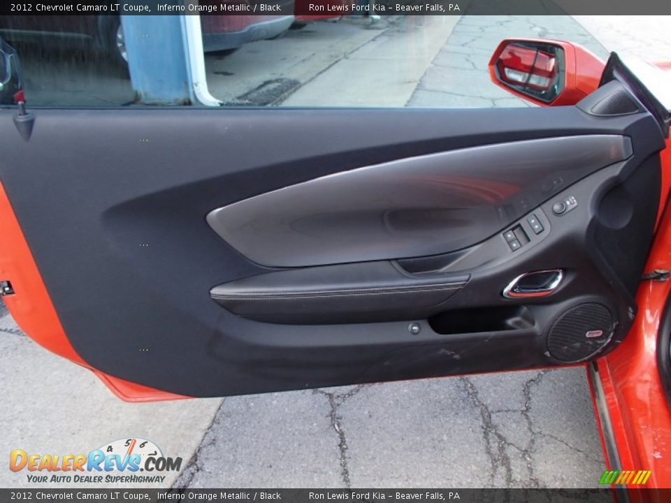 2012 Chevrolet Camaro LT Coupe Inferno Orange Metallic / Black Photo #12