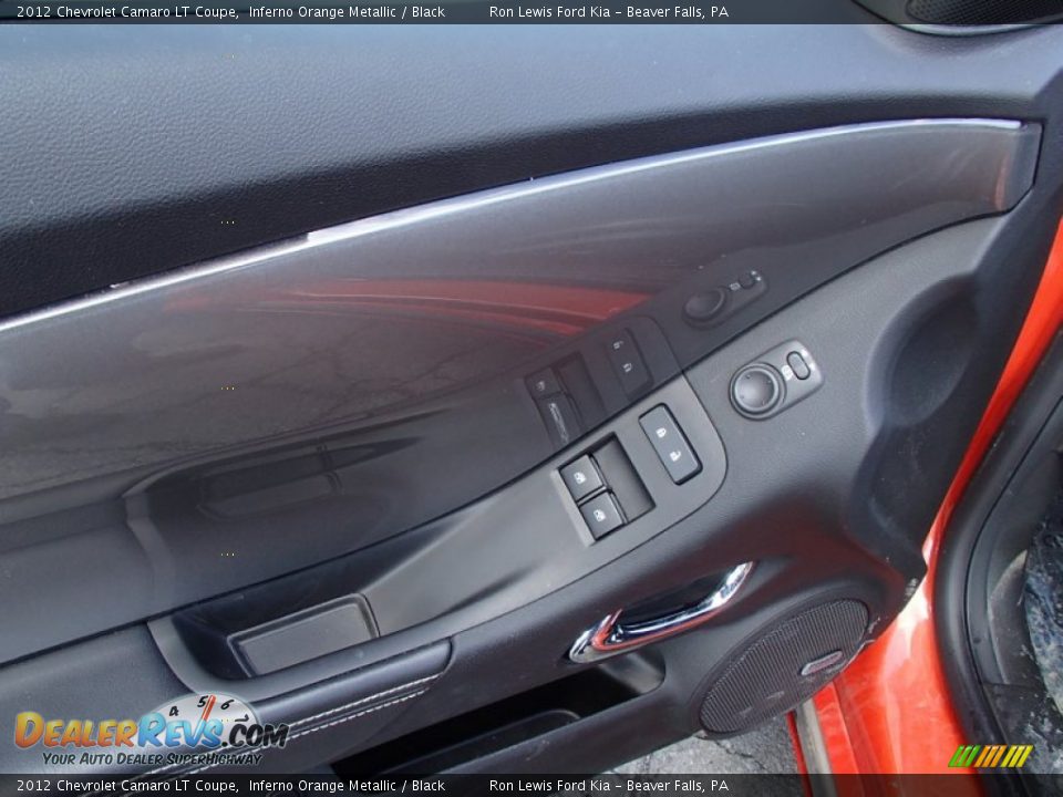 2012 Chevrolet Camaro LT Coupe Inferno Orange Metallic / Black Photo #13