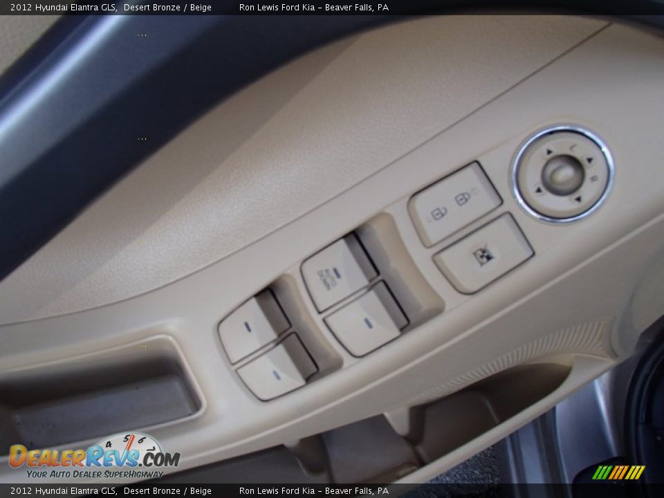 2012 Hyundai Elantra GLS Desert Bronze / Beige Photo #14