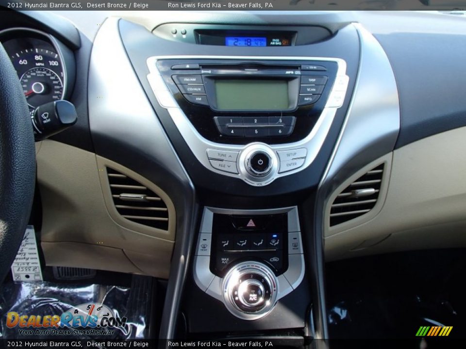 2012 Hyundai Elantra GLS Desert Bronze / Beige Photo #15