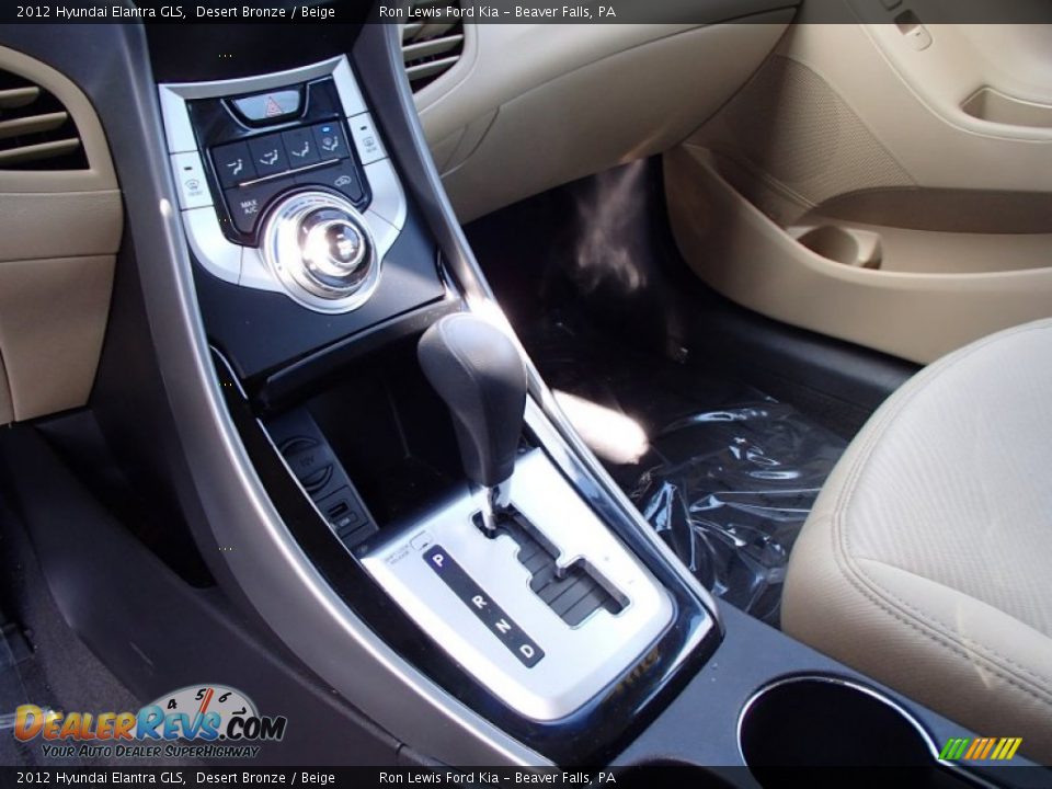 2012 Hyundai Elantra GLS Desert Bronze / Beige Photo #16