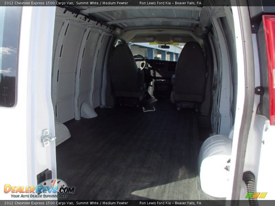 2012 Chevrolet Express 1500 Cargo Van Summit White / Medium Pewter Photo #14