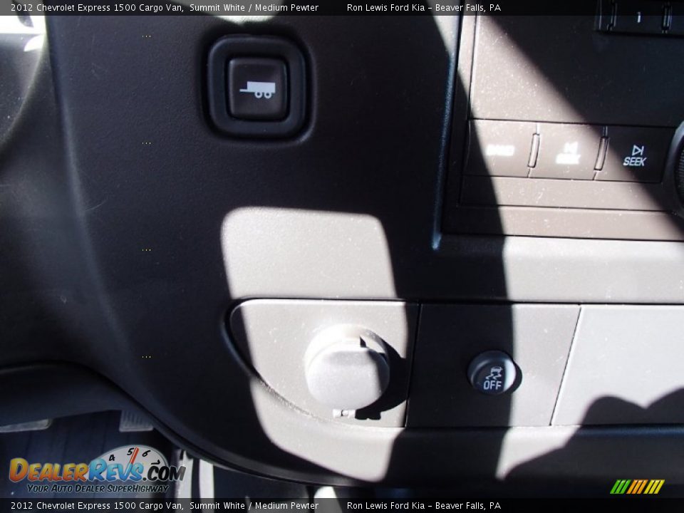 2012 Chevrolet Express 1500 Cargo Van Summit White / Medium Pewter Photo #18