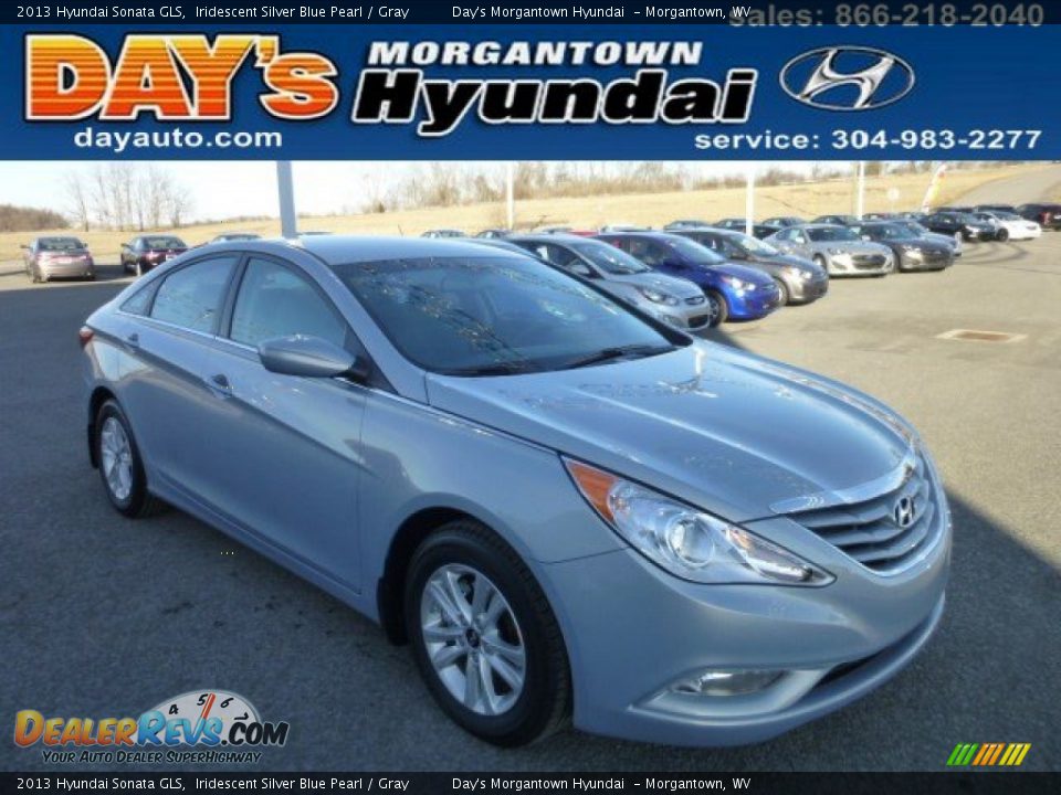 2013 Hyundai Sonata GLS Iridescent Silver Blue Pearl / Gray Photo #1