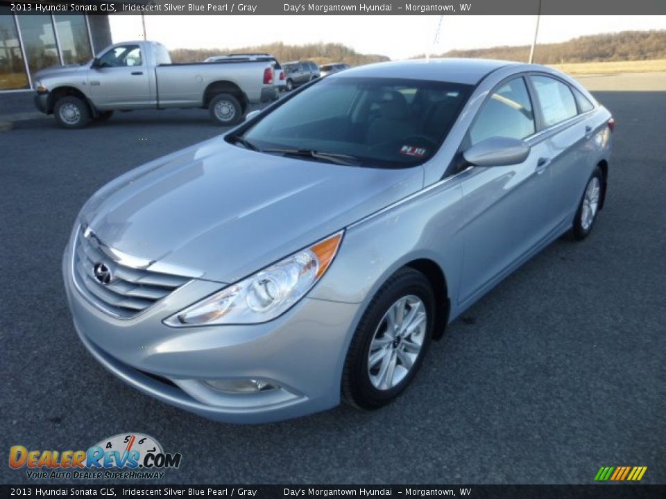 2013 Hyundai Sonata GLS Iridescent Silver Blue Pearl / Gray Photo #3
