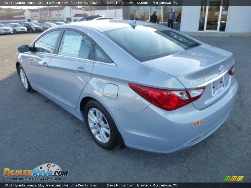 2013 Hyundai Sonata GLS Iridescent Silver Blue Pearl / Gray Photo #4