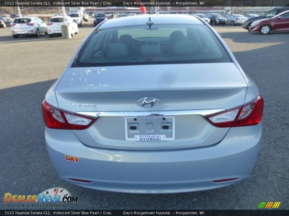 2013 Hyundai Sonata GLS Iridescent Silver Blue Pearl / Gray Photo #5