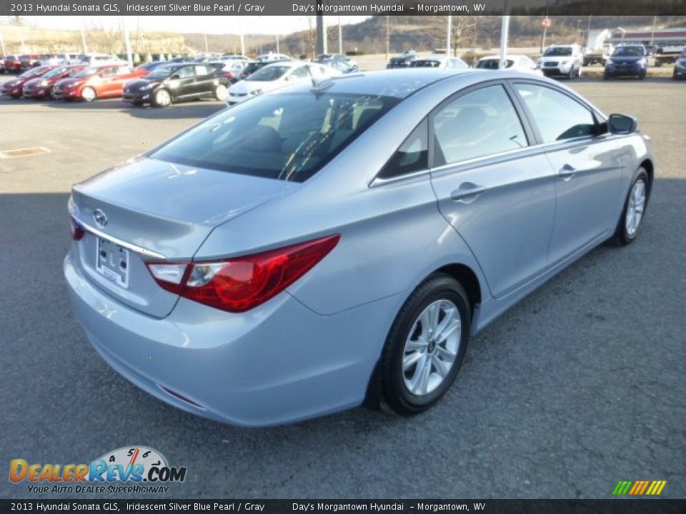 2013 Hyundai Sonata GLS Iridescent Silver Blue Pearl / Gray Photo #6