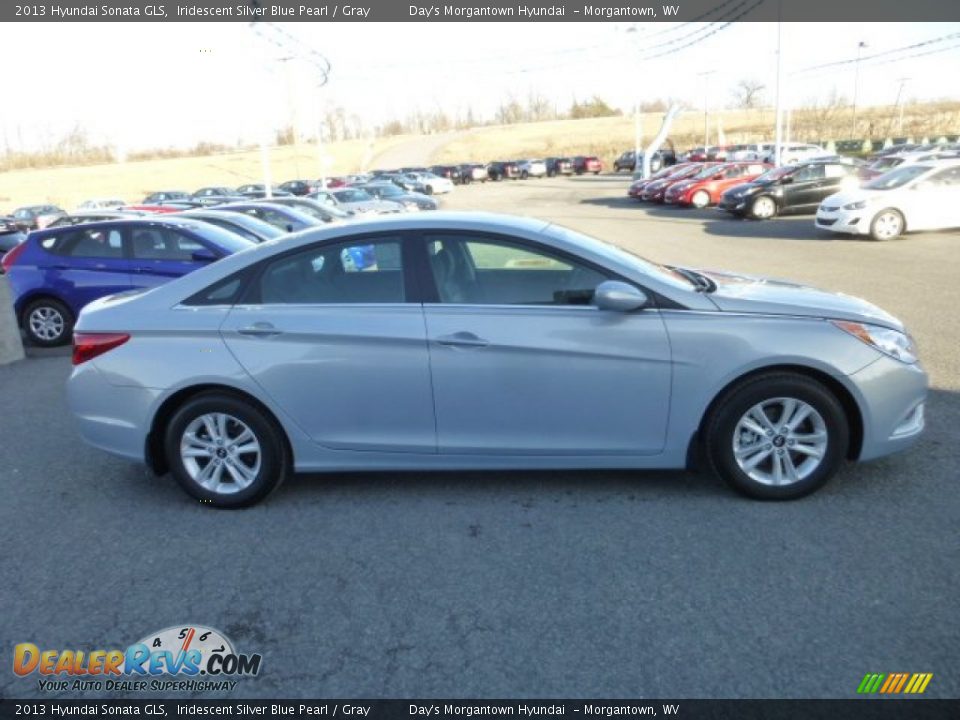 2013 Hyundai Sonata GLS Iridescent Silver Blue Pearl / Gray Photo #7