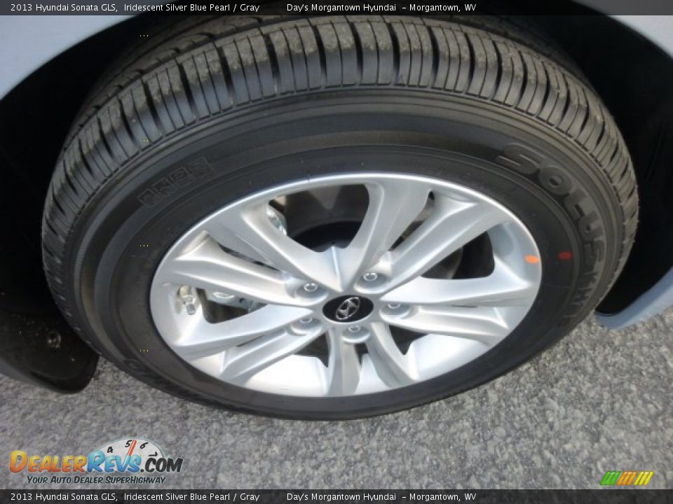 2013 Hyundai Sonata GLS Iridescent Silver Blue Pearl / Gray Photo #8