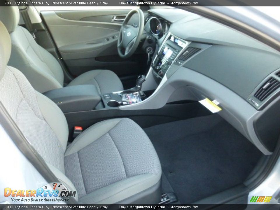 2013 Hyundai Sonata GLS Iridescent Silver Blue Pearl / Gray Photo #9