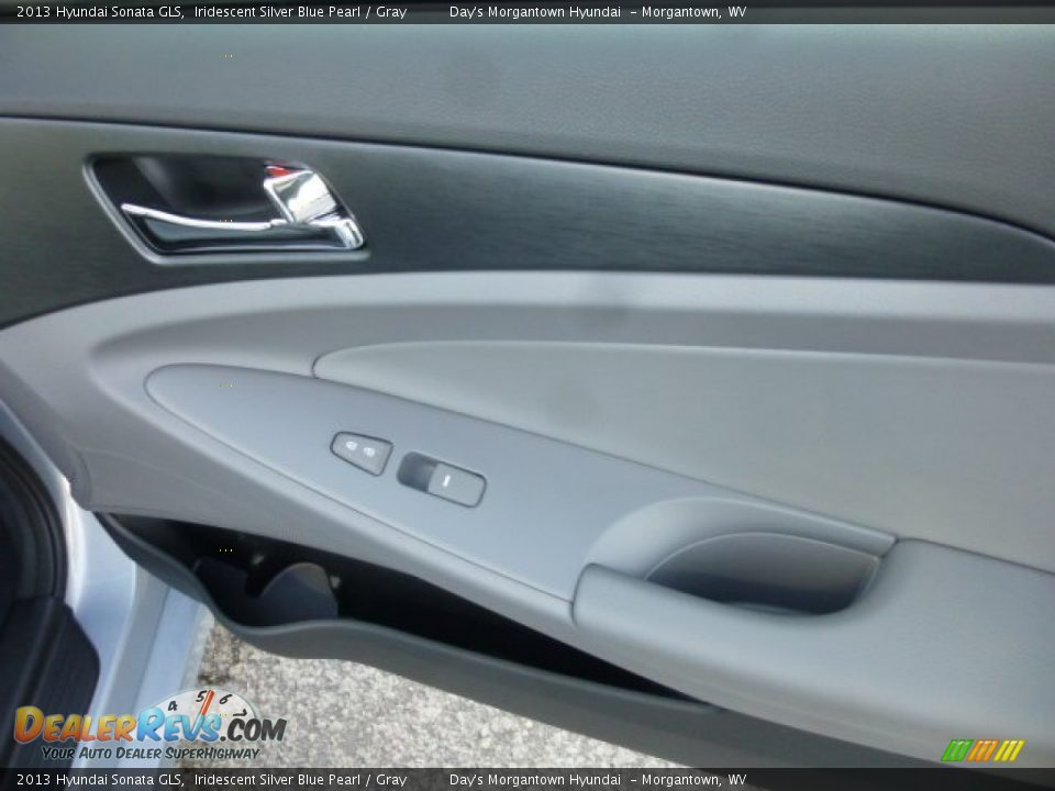 2013 Hyundai Sonata GLS Iridescent Silver Blue Pearl / Gray Photo #10