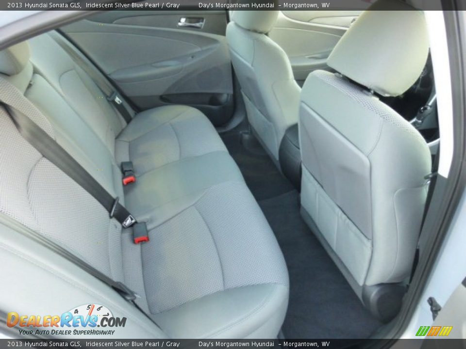 2013 Hyundai Sonata GLS Iridescent Silver Blue Pearl / Gray Photo #11