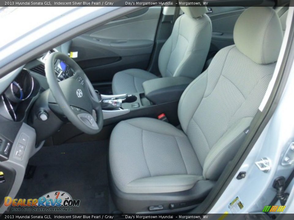 2013 Hyundai Sonata GLS Iridescent Silver Blue Pearl / Gray Photo #14