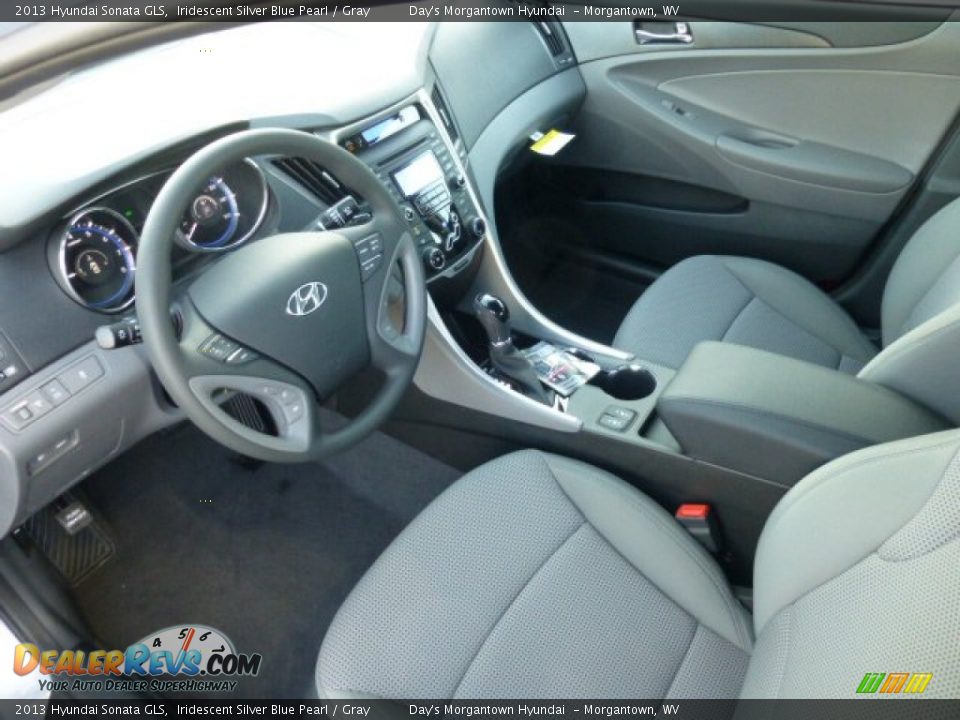 2013 Hyundai Sonata GLS Iridescent Silver Blue Pearl / Gray Photo #15