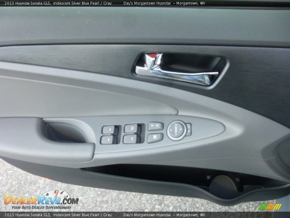 2013 Hyundai Sonata GLS Iridescent Silver Blue Pearl / Gray Photo #16