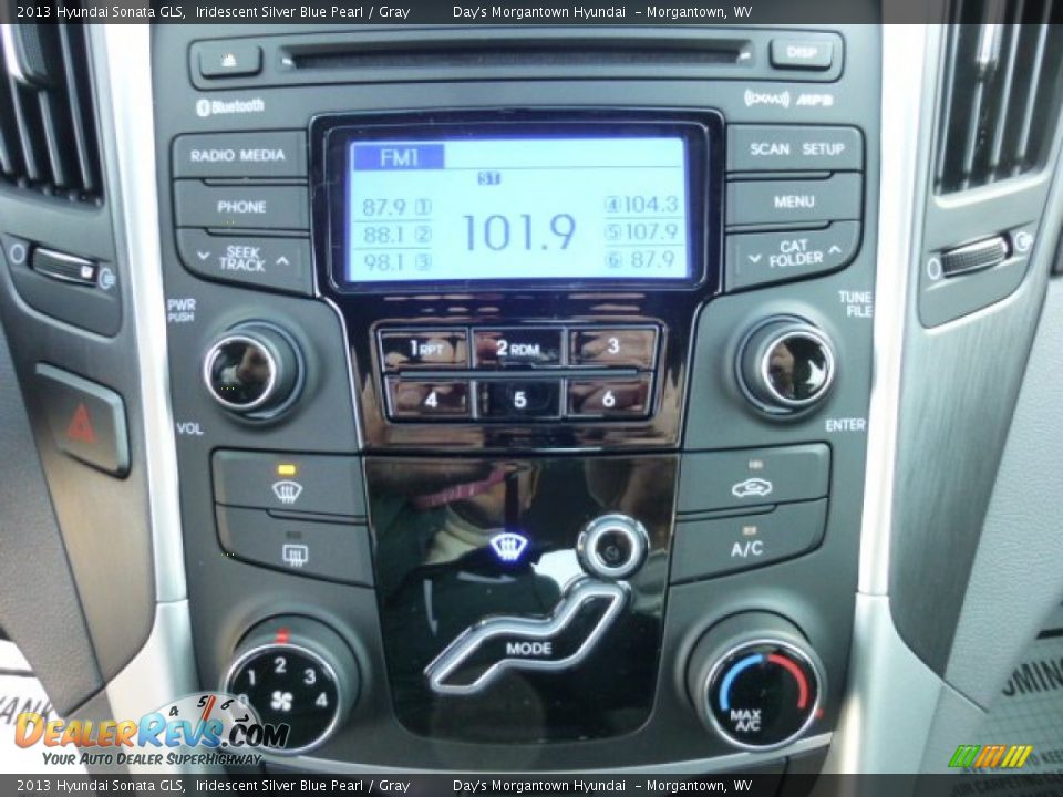 2013 Hyundai Sonata GLS Iridescent Silver Blue Pearl / Gray Photo #19