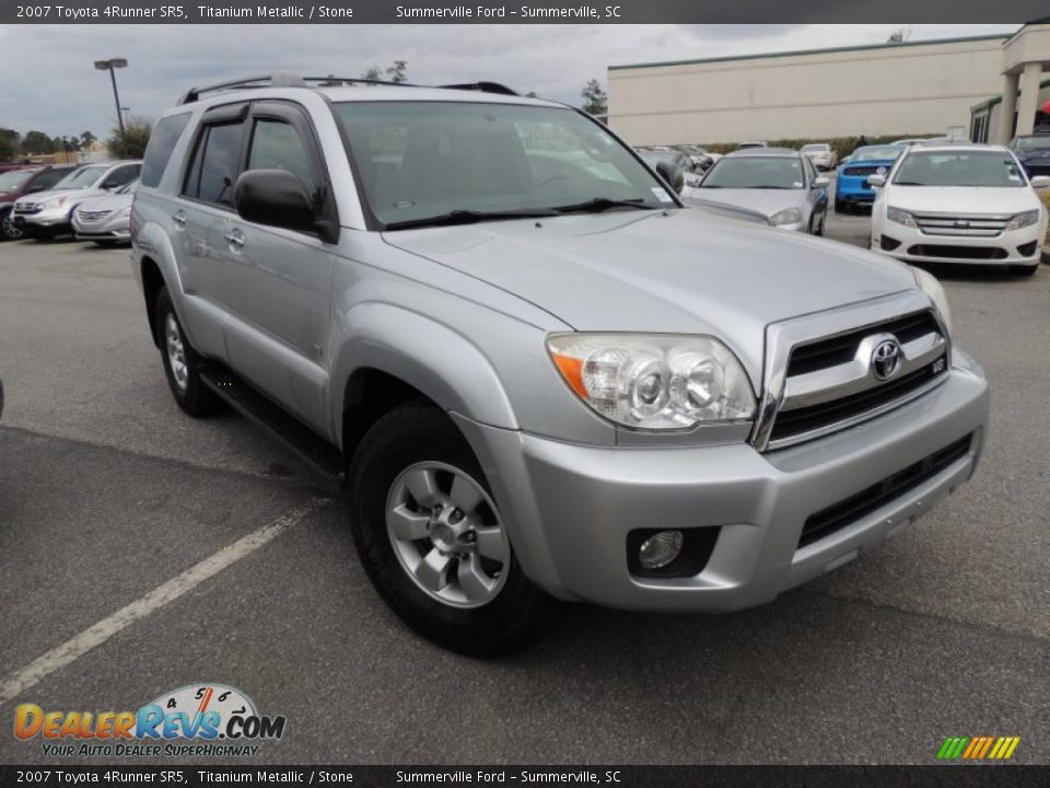 2007 Toyota 4Runner SR5 Titanium Metallic / Stone Photo #1