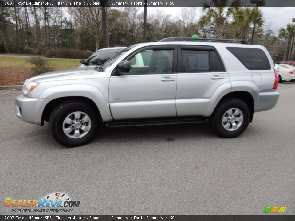 2007 Toyota 4Runner SR5 Titanium Metallic / Stone Photo #2