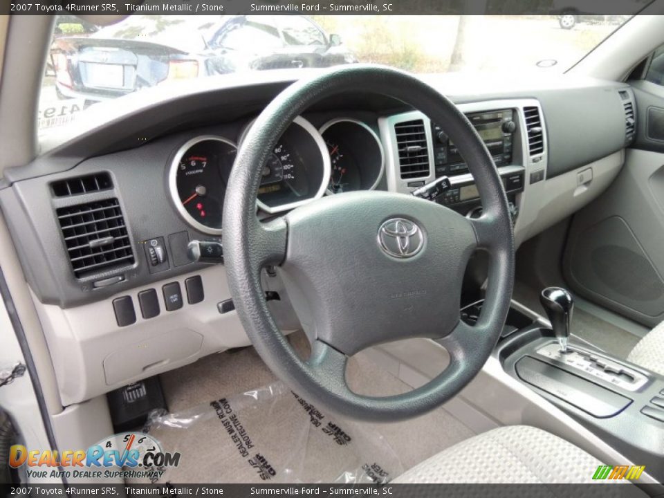 2007 Toyota 4Runner SR5 Titanium Metallic / Stone Photo #3