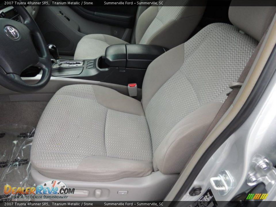 2007 Toyota 4Runner SR5 Titanium Metallic / Stone Photo #4