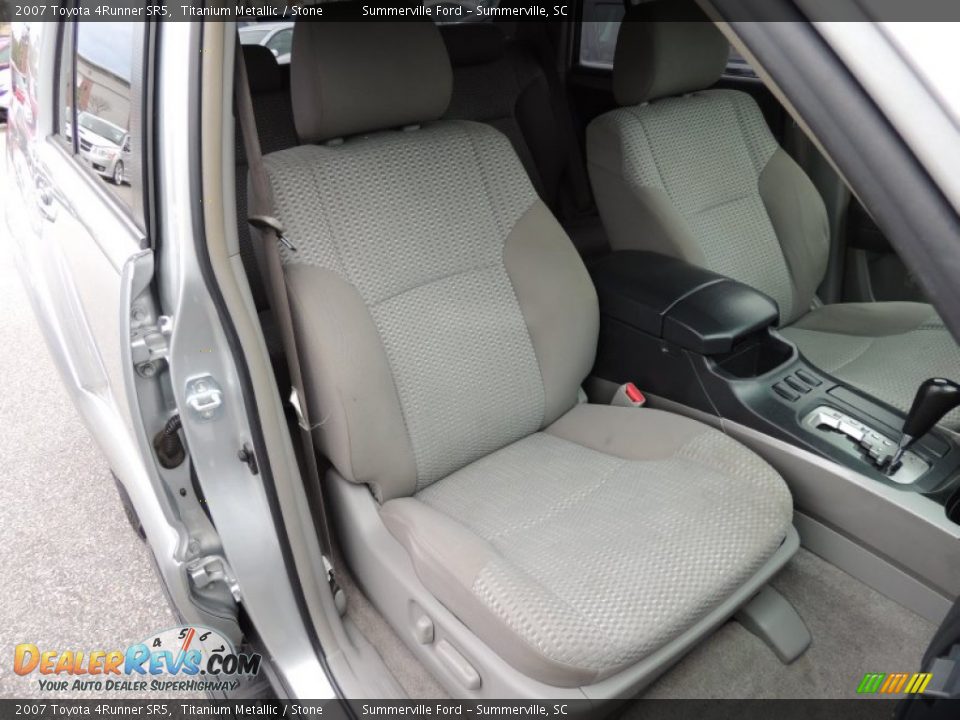 2007 Toyota 4Runner SR5 Titanium Metallic / Stone Photo #8