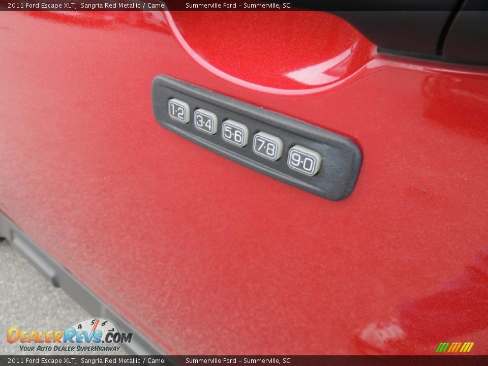2011 Ford Escape XLT Sangria Red Metallic / Camel Photo #3