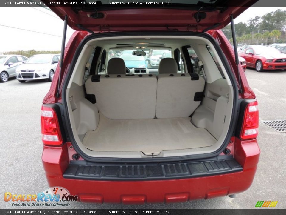 2011 Ford Escape XLT Sangria Red Metallic / Camel Photo #16