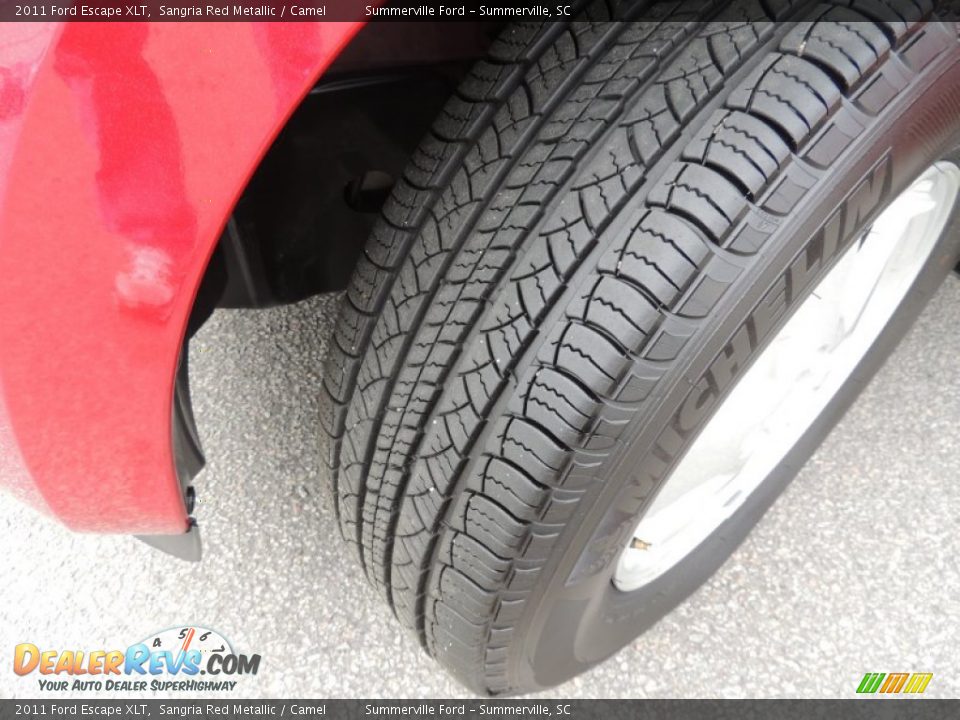 2011 Ford Escape XLT Sangria Red Metallic / Camel Photo #19